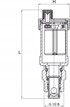 DIAMOND Automatski odzračni ventil 1/2", kromirana